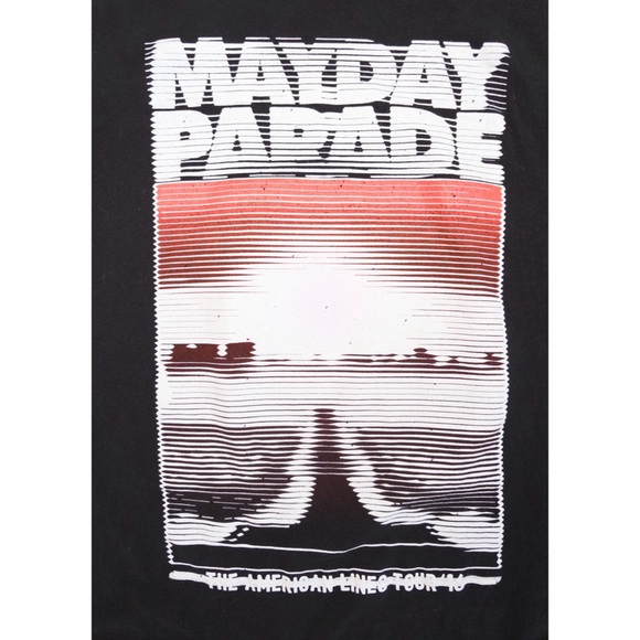 Mayday Parade 2016 Concert T-shirt The American Lines Tour Size Small - Picture 3 of 6